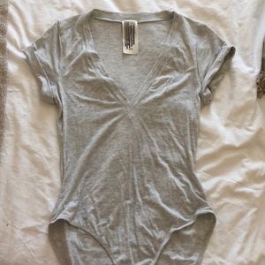 Free People V neck body suit!